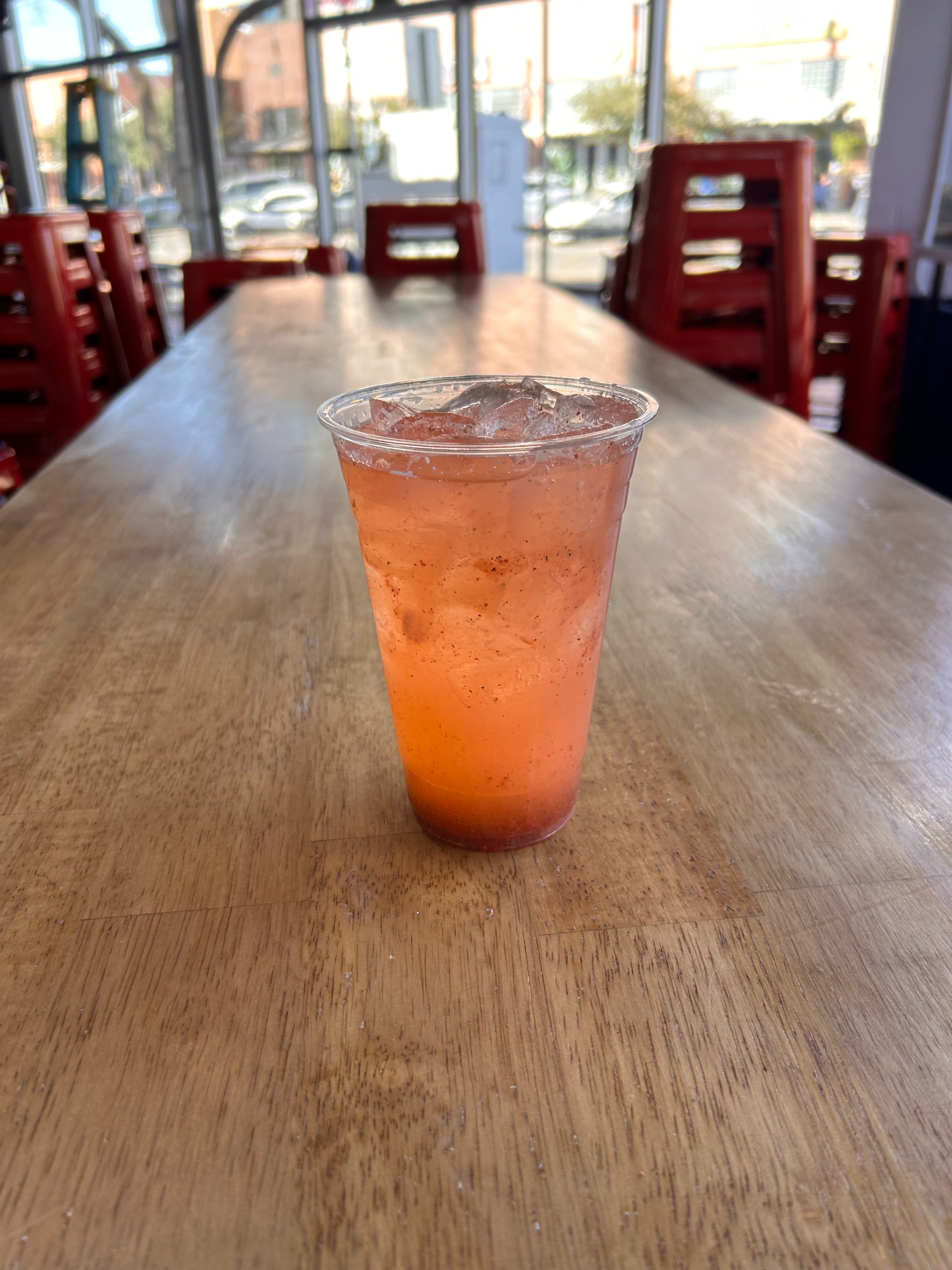 Thai Basil Strawberry Lemonade.