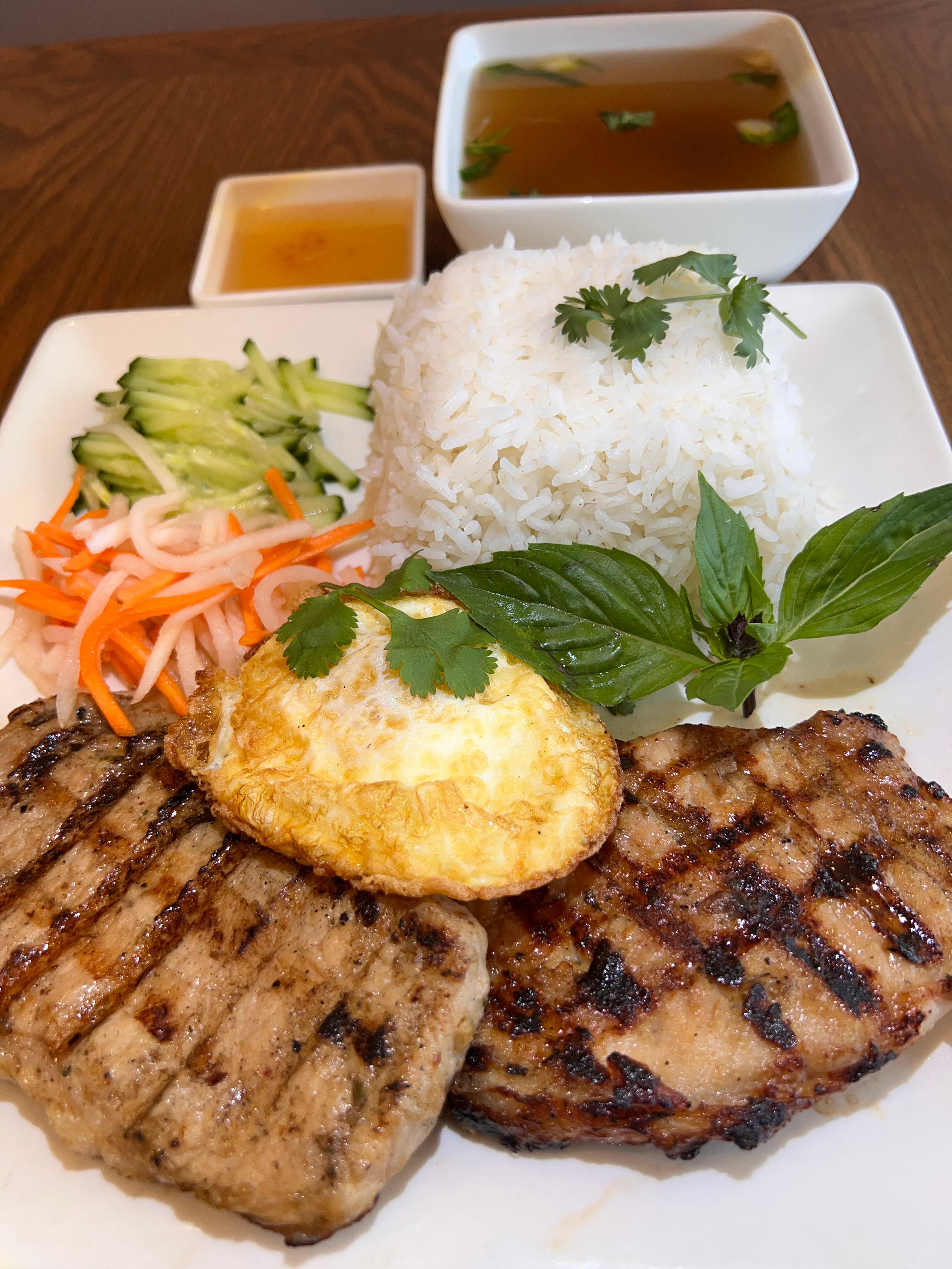 G3. Grilled Pork Chops.