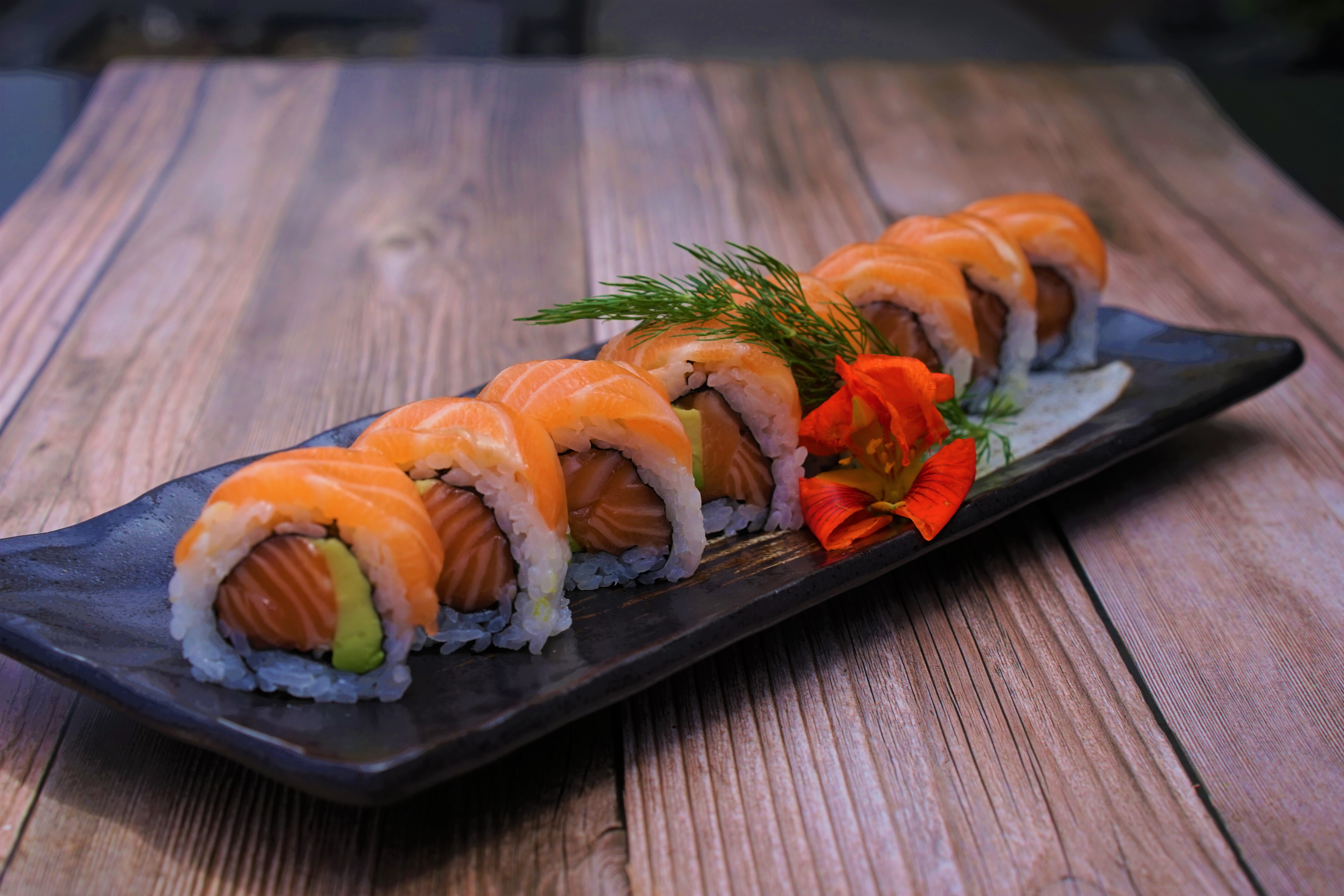 Salmon Lover Roll.