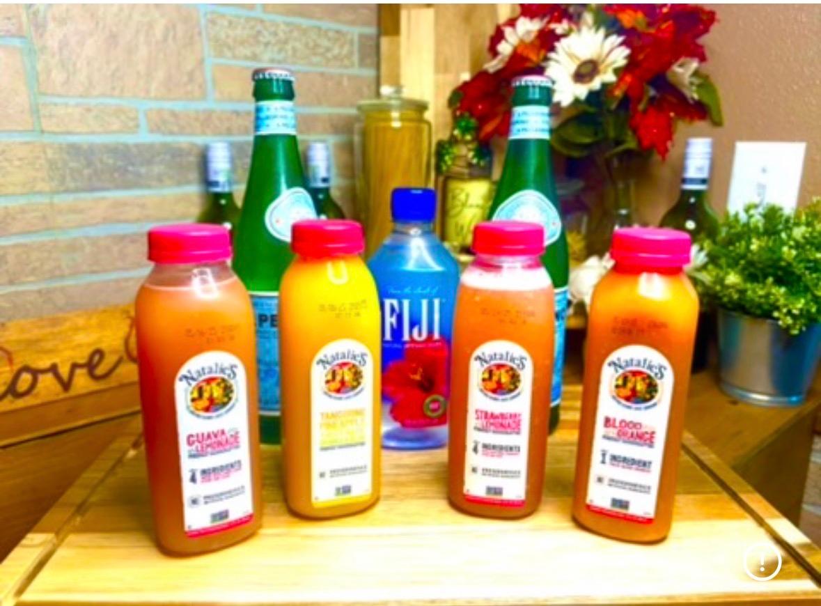 Guave Lemonade Juice Bottle.