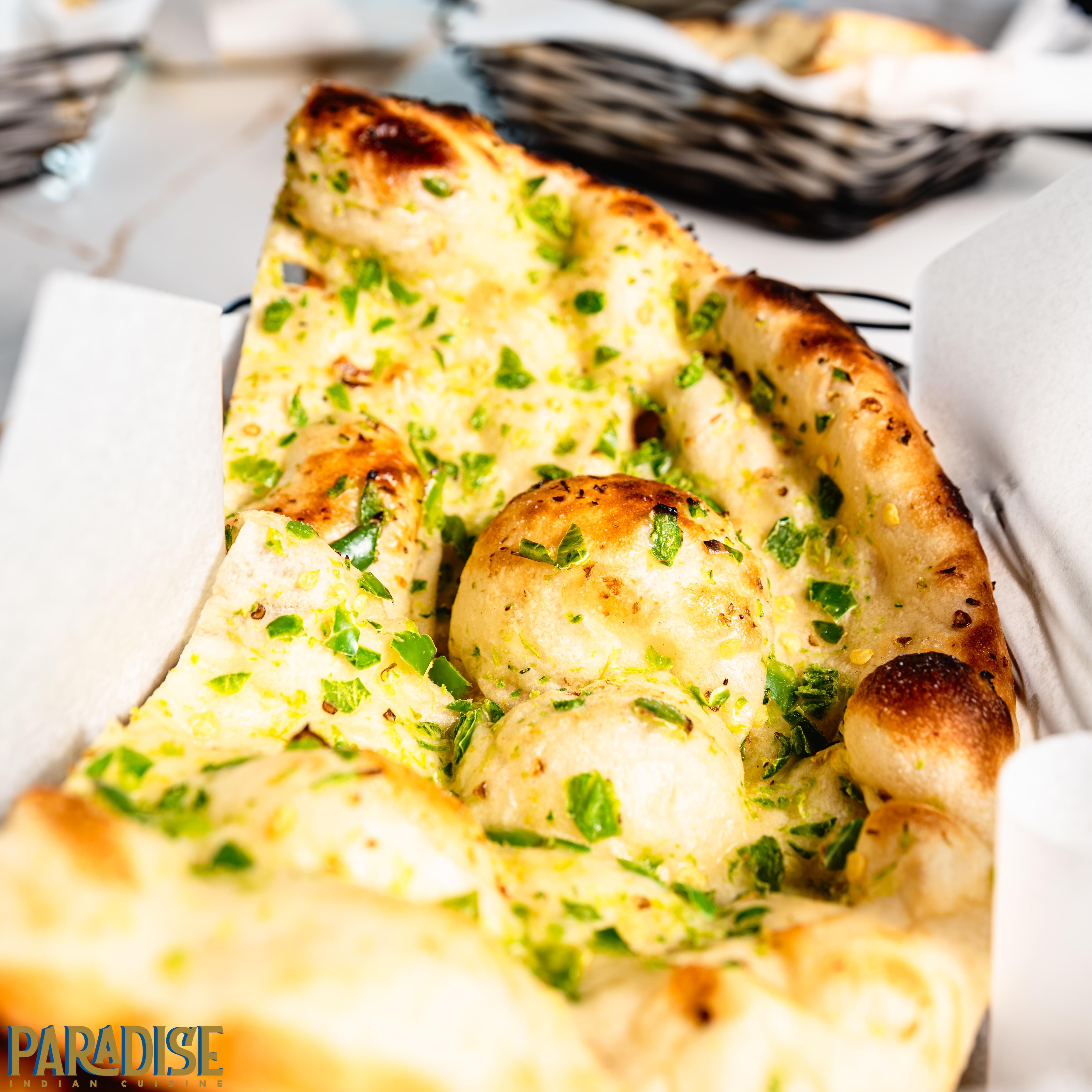 Chili Garlic Naan.