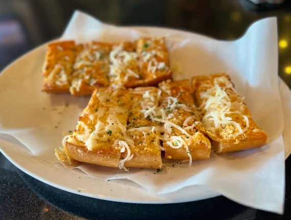 Baked Feta Garlic Bread.