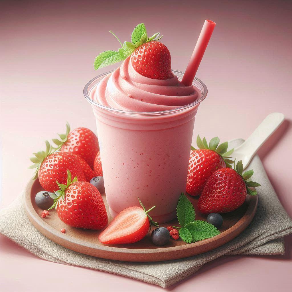 Strawberry Smoothie.