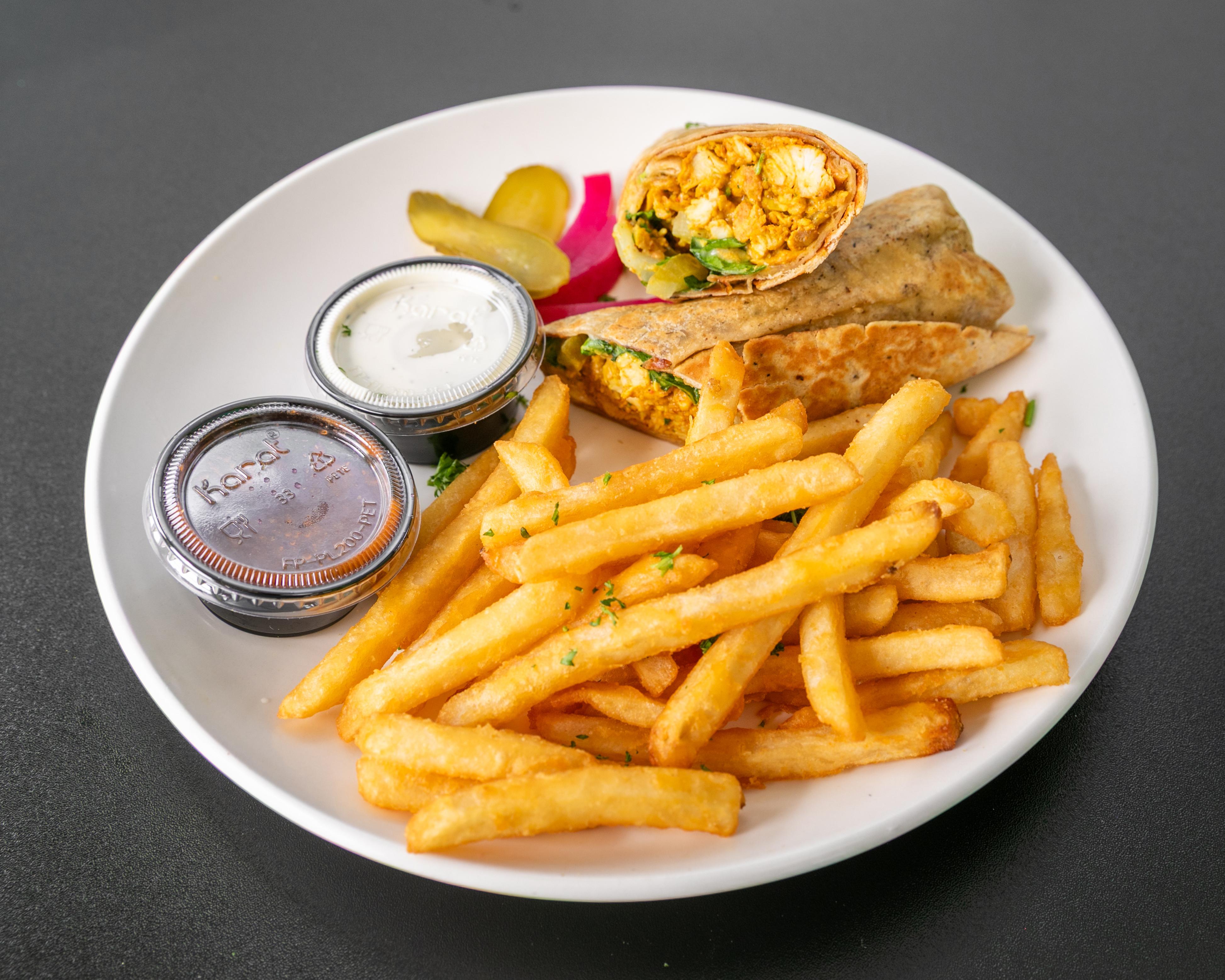 Chicken Shawarma Wrap.
