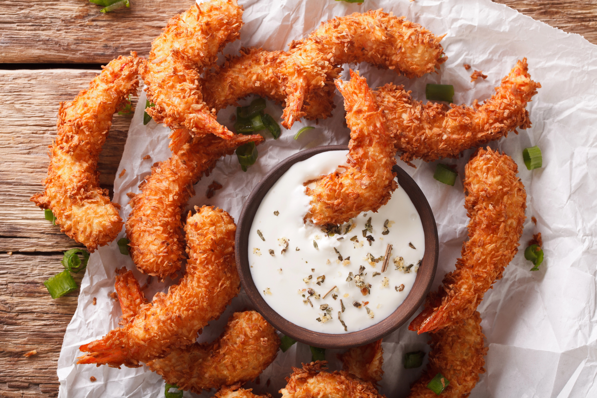 Coconut Shrimp (8 pcs) (A).