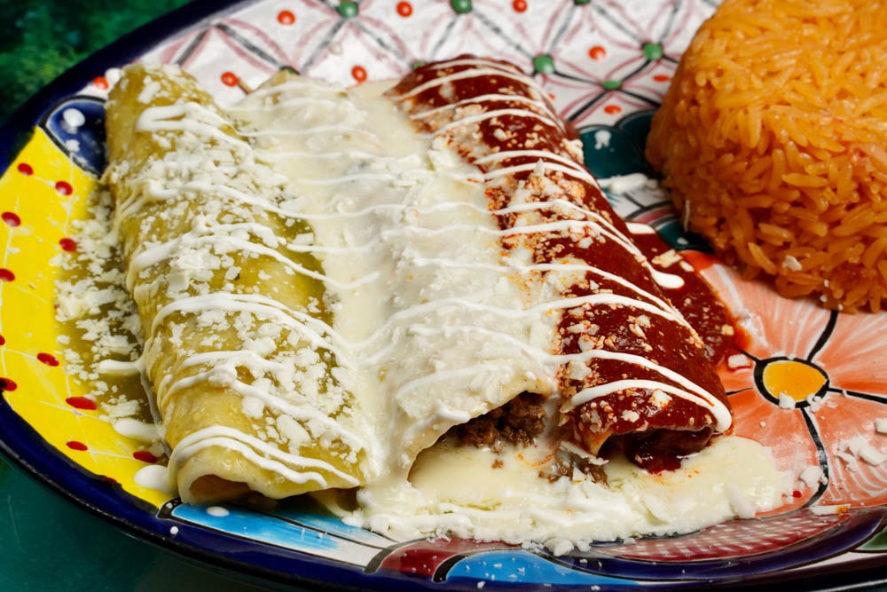 Enchiladas Aztecas.