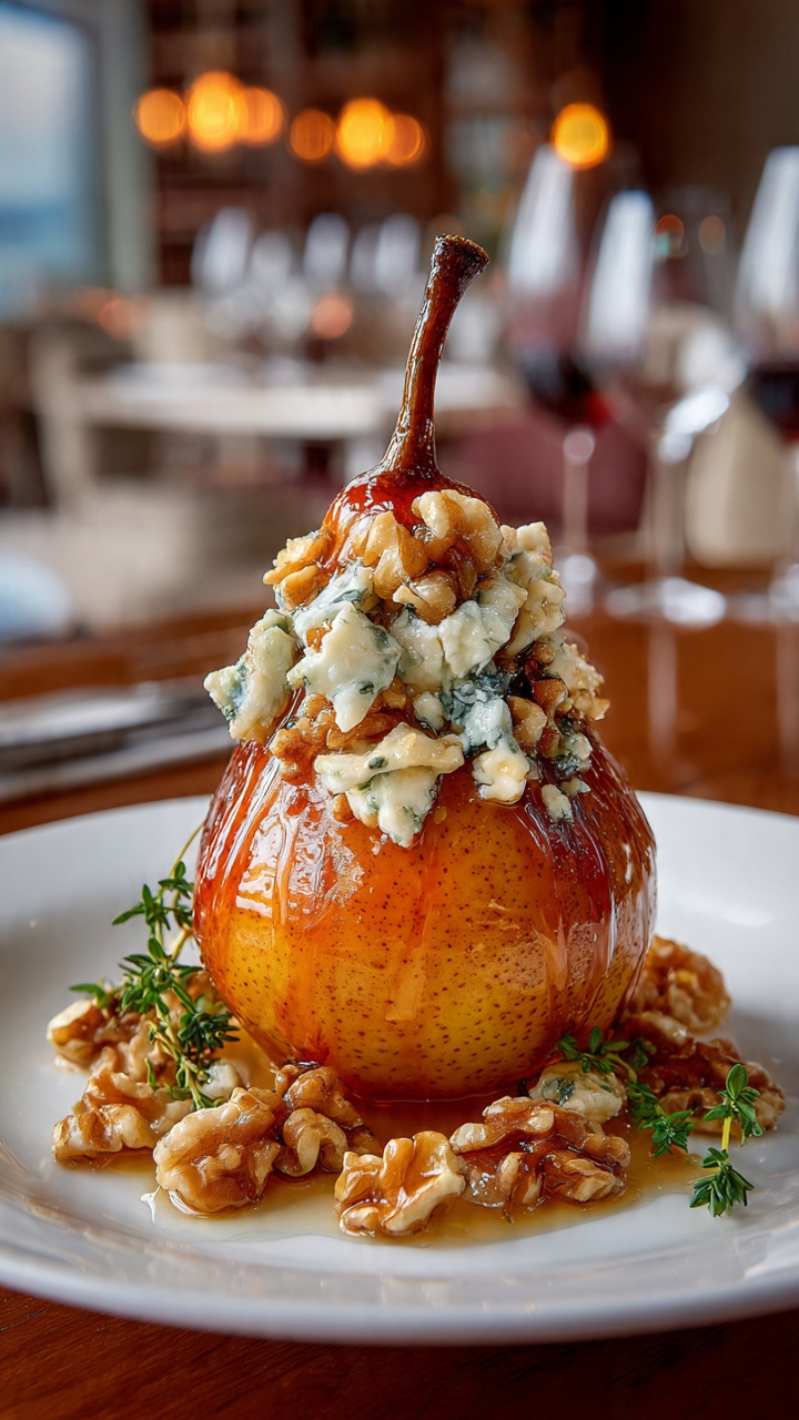 Baked Pear.