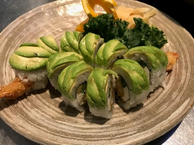 Green Dragon Roll.
