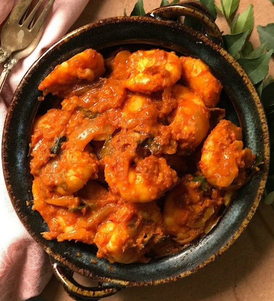 Shrimp Tikka Masala.