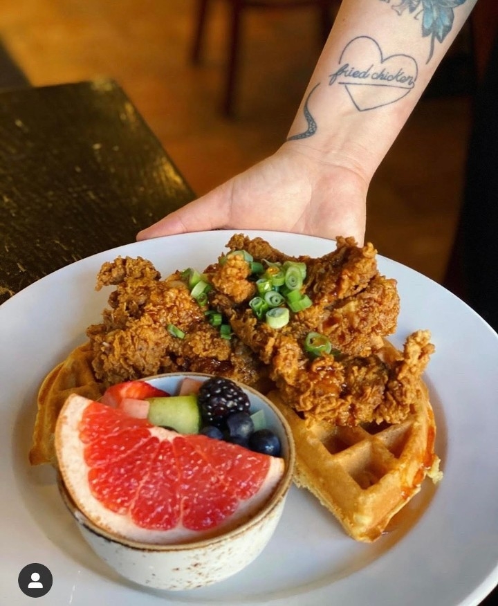 Fried Chicken & Waffles.