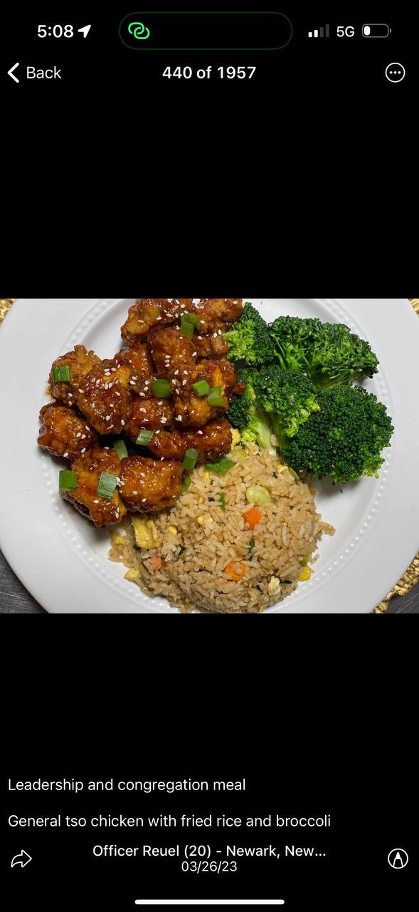 Bourbon Chicken.