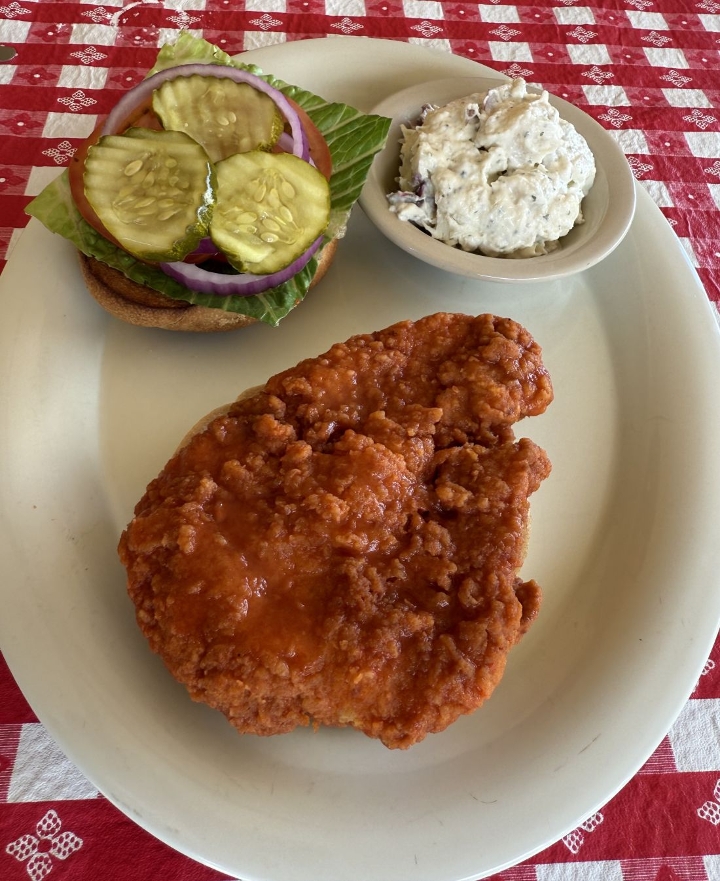 Buffalo Chicken Sand.
