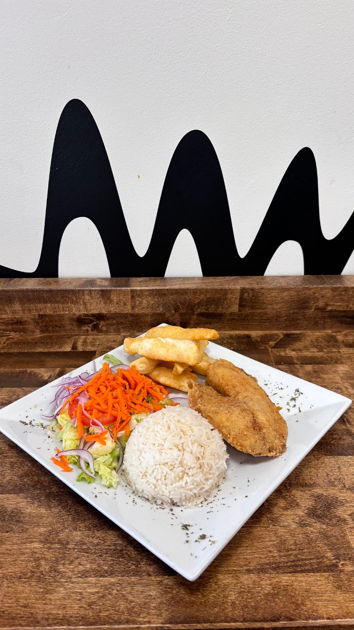 Bowl 21 - Pescado Frito Filete.