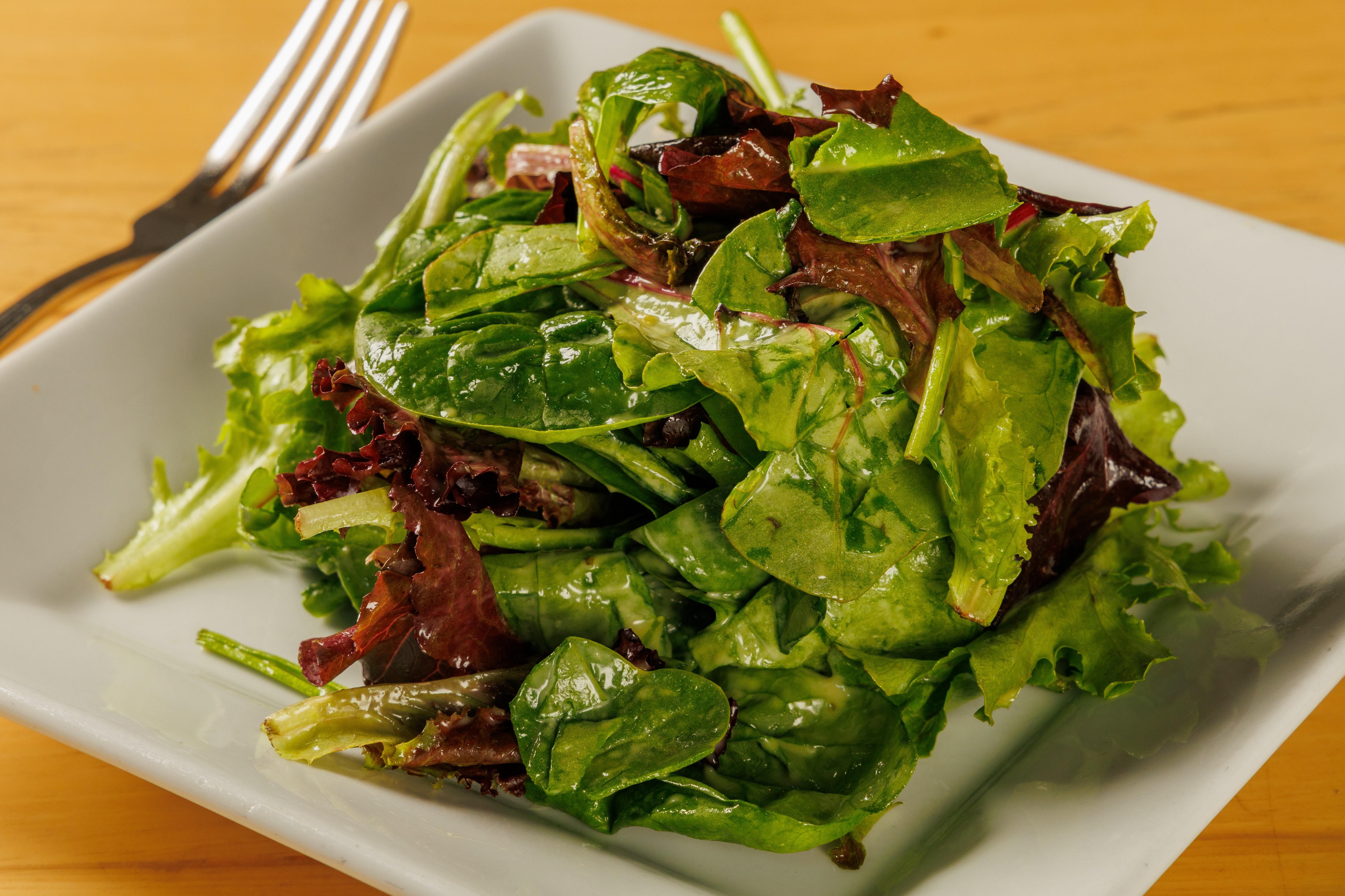 Large Mixed Greens Salad.
