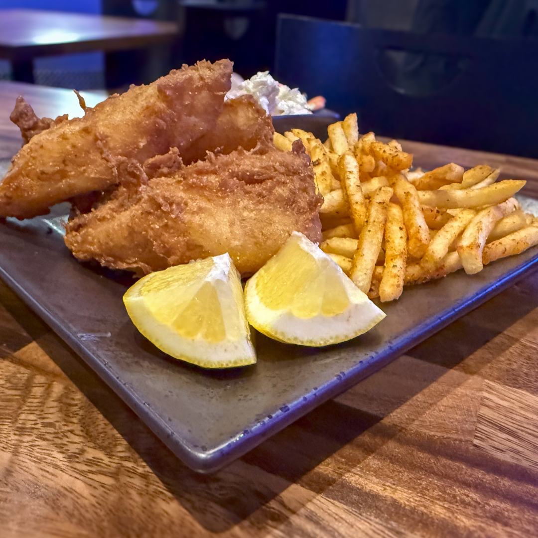 Fish and Chips.
