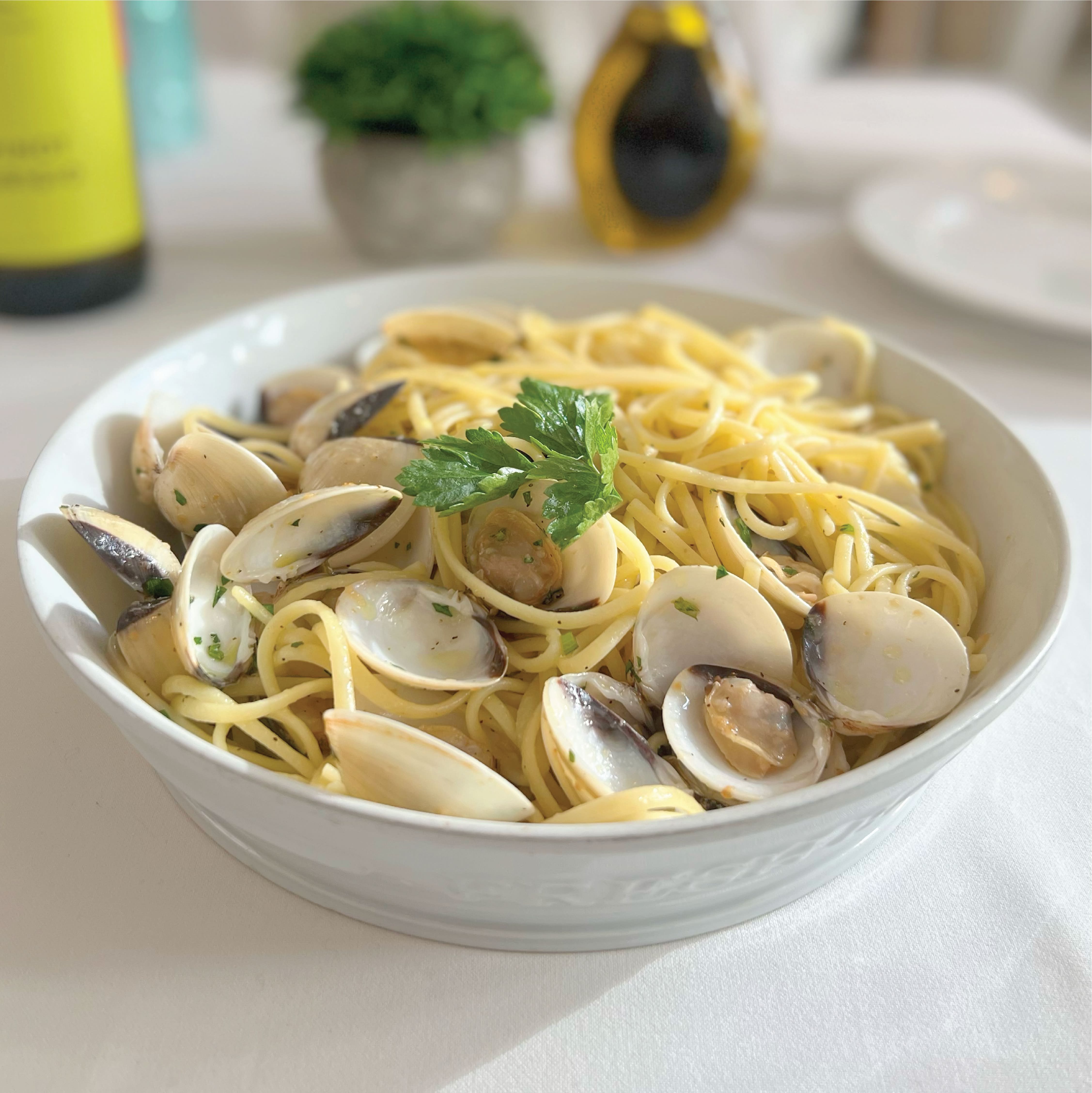 Spaghetti with Clams.