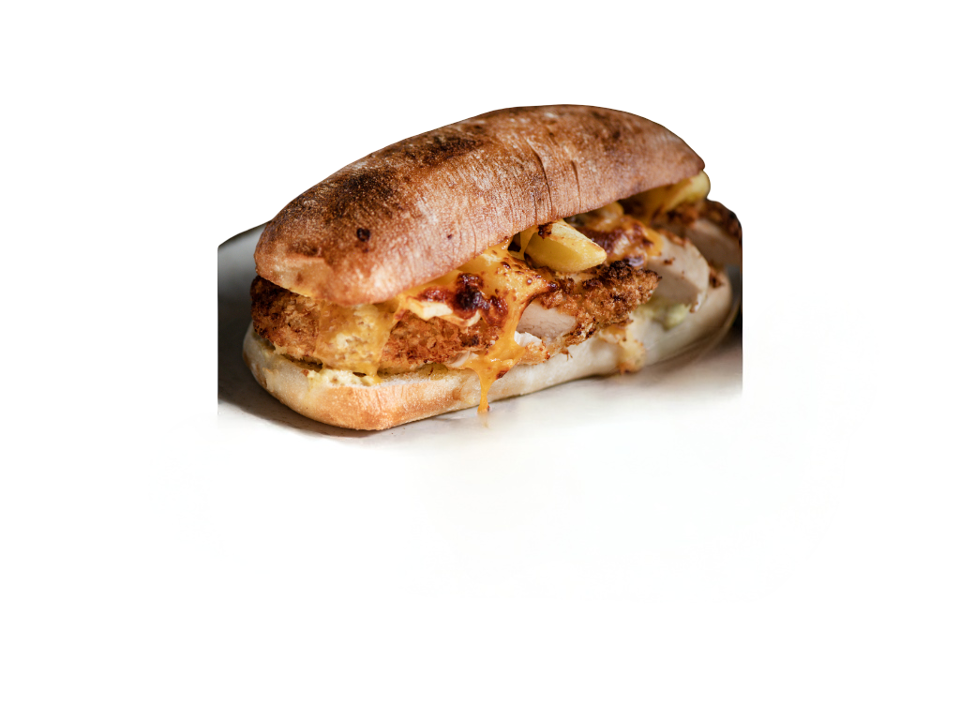 Chicken Parmigiana Sandwich.