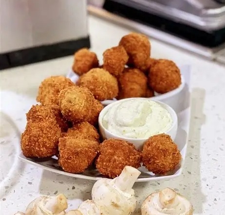 Fried Mushrooms.