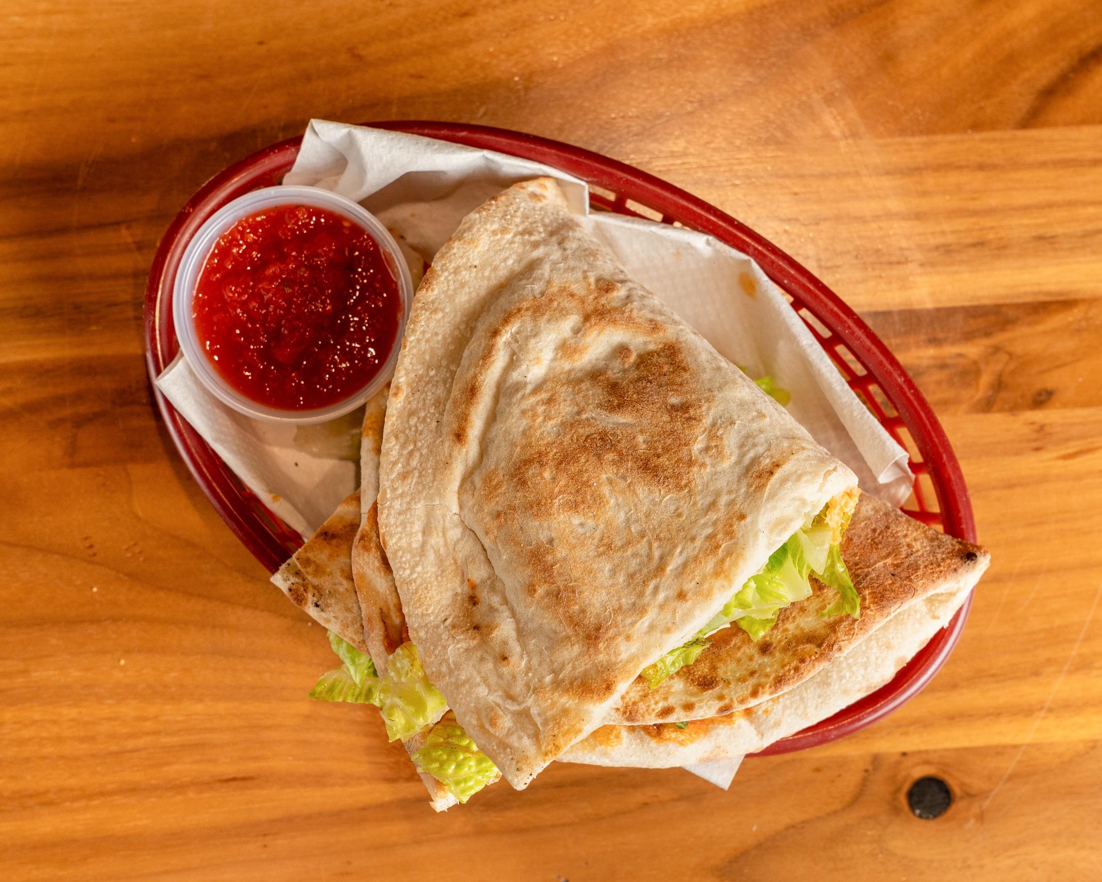 Chorizo Pita Bread.