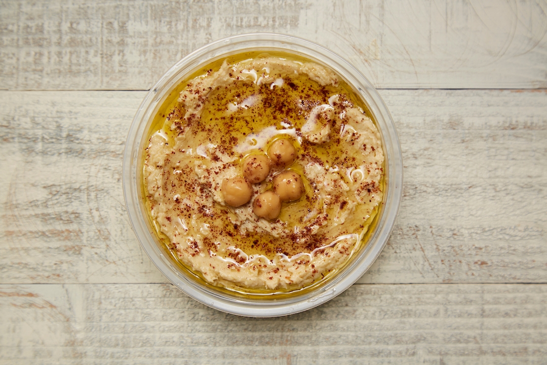 Hummus with Fresh Pita.