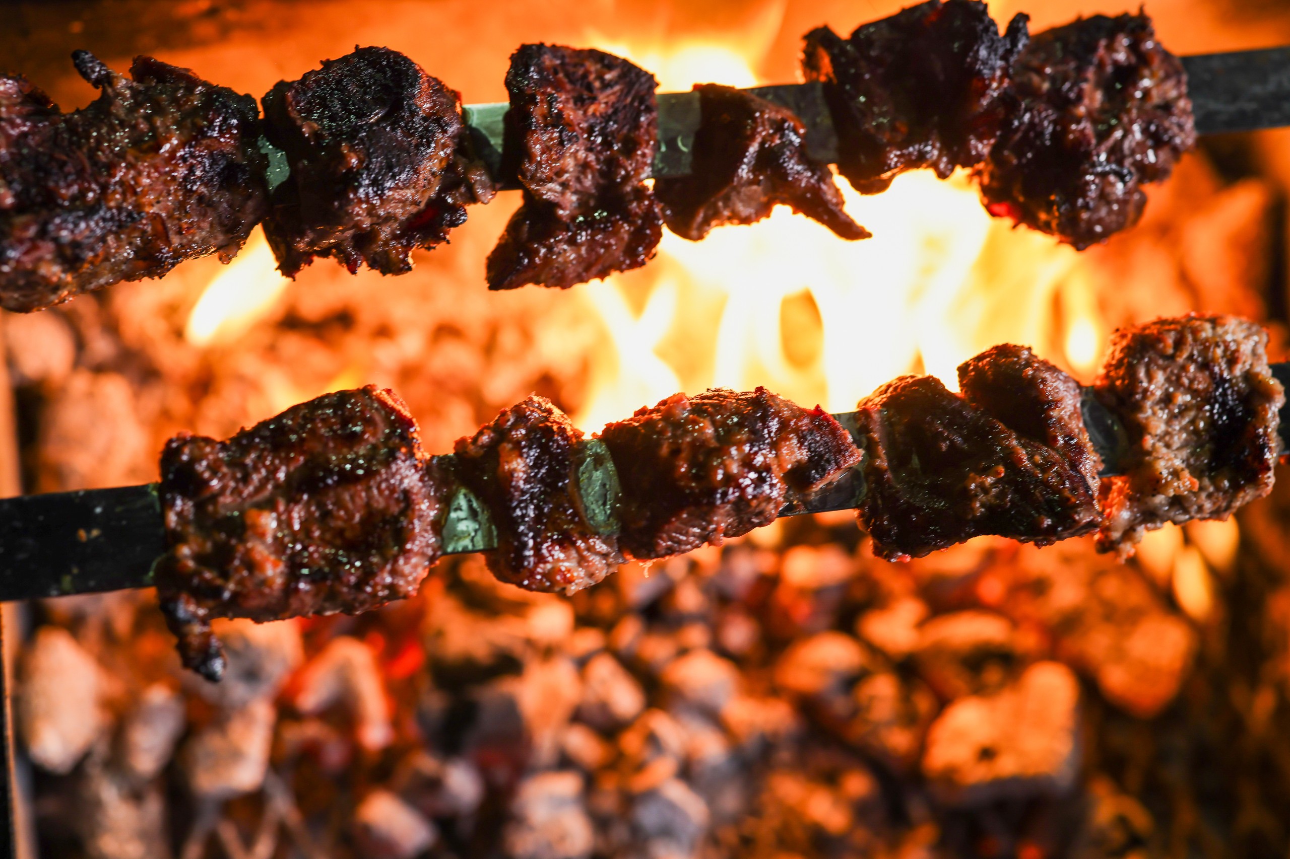 Lamb Kabab Sandwich.