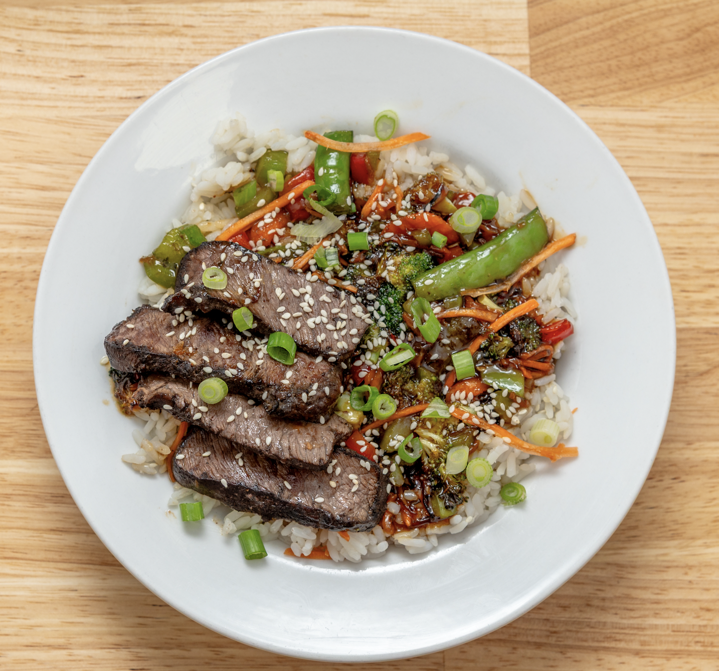 Teriyaki Rice Bowl.