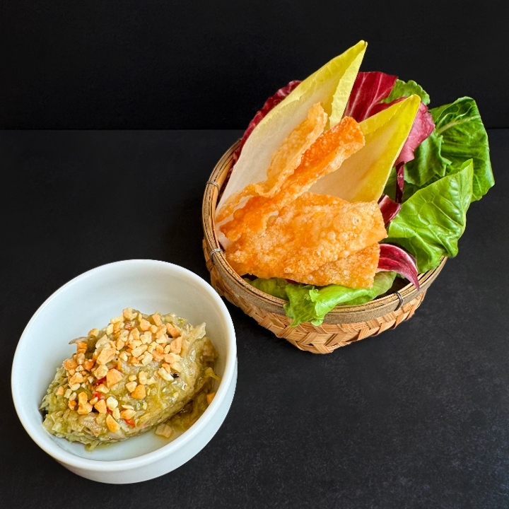 Roasted Thai Eggplant Dip (GF).