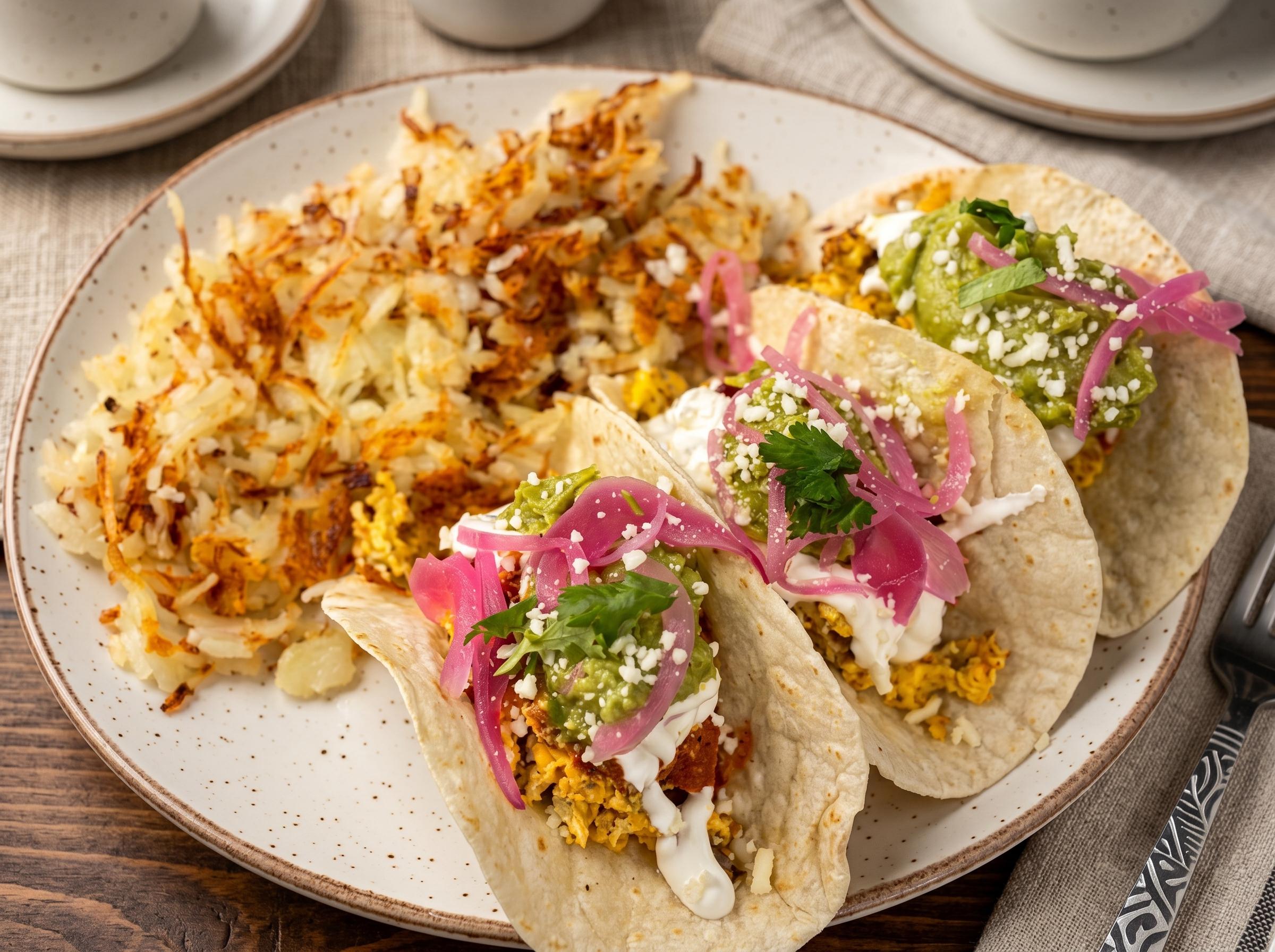 Breakfast Tacos.
