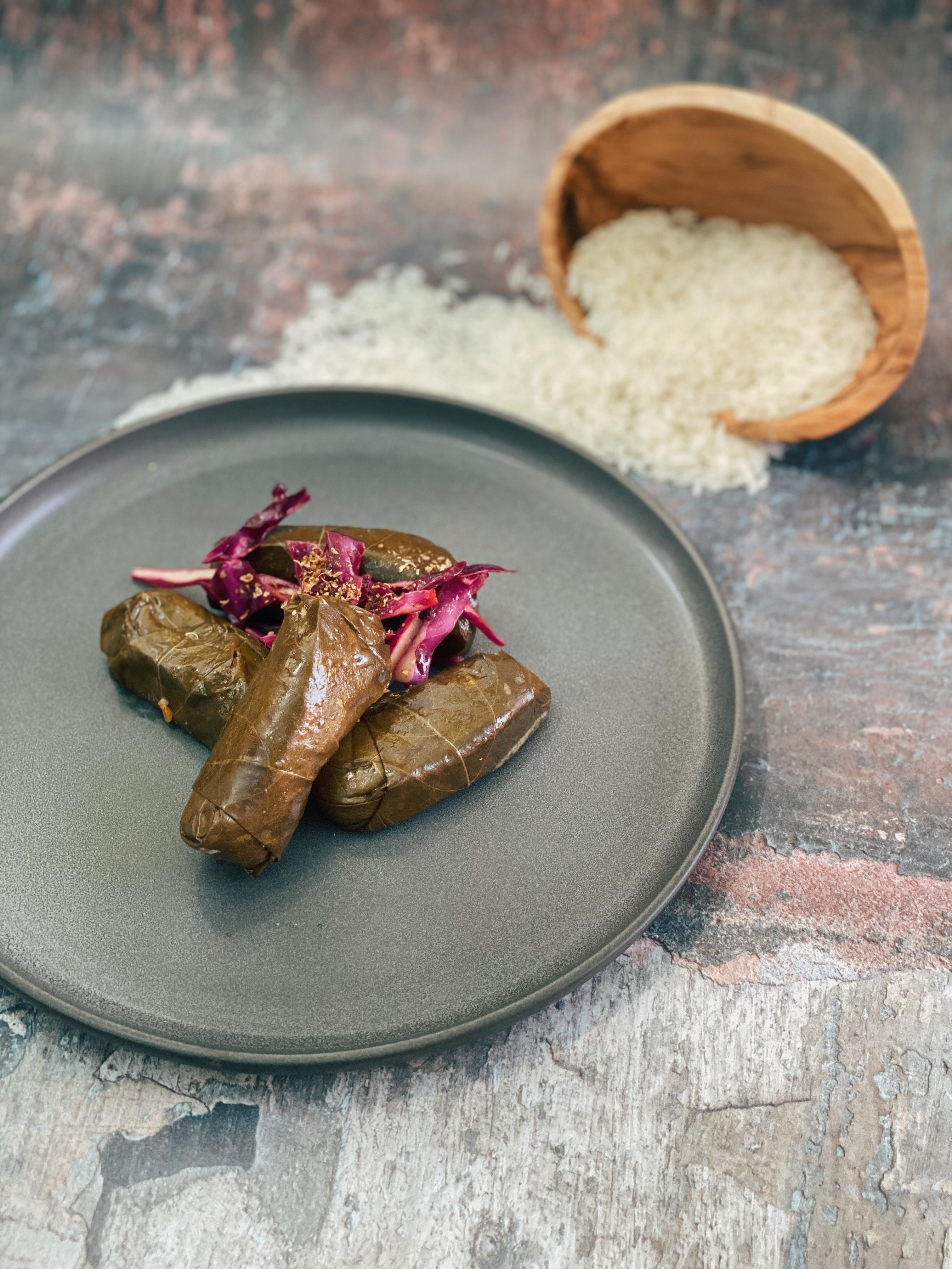 Grape Leaves (Dolma).