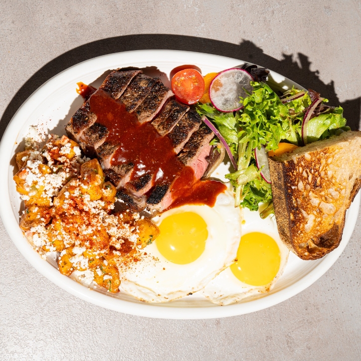 Steak & Eggs.