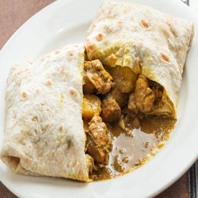 Curry  Chicken Roti