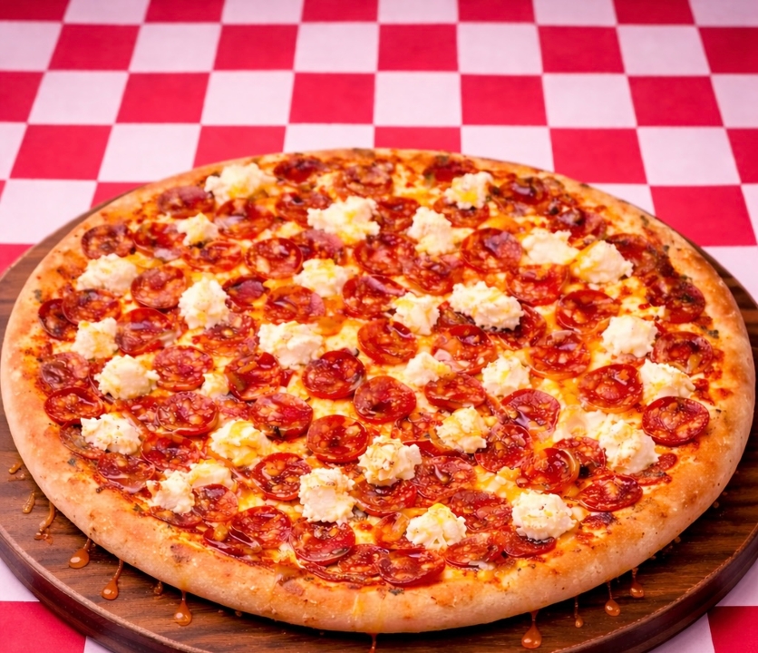 Large Pepperoni Bomb 14(Greek Style).