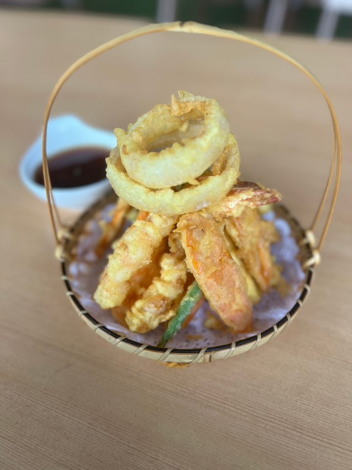 Vegetable & Shrimp Tempura.