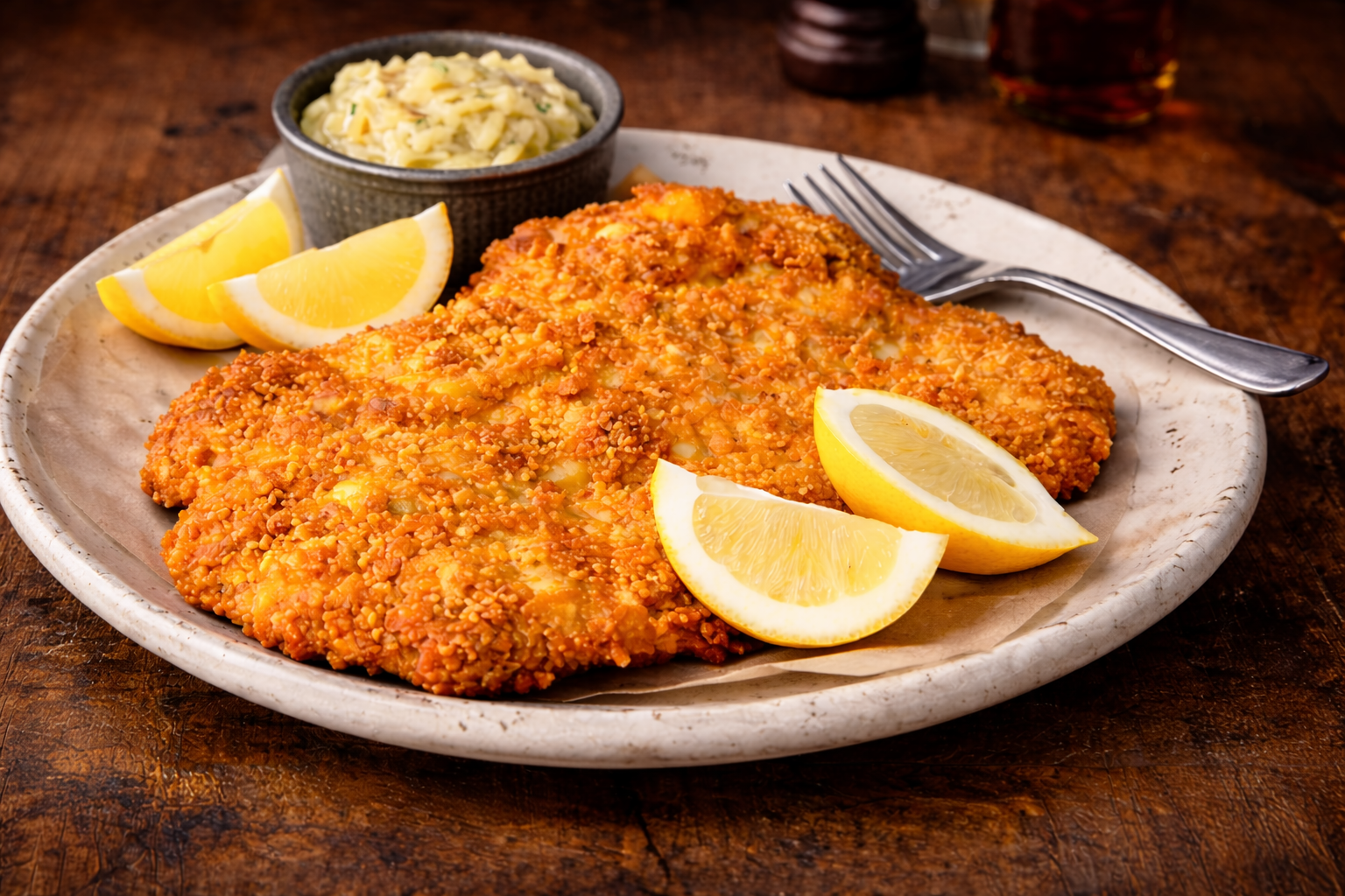 Schnitzels.