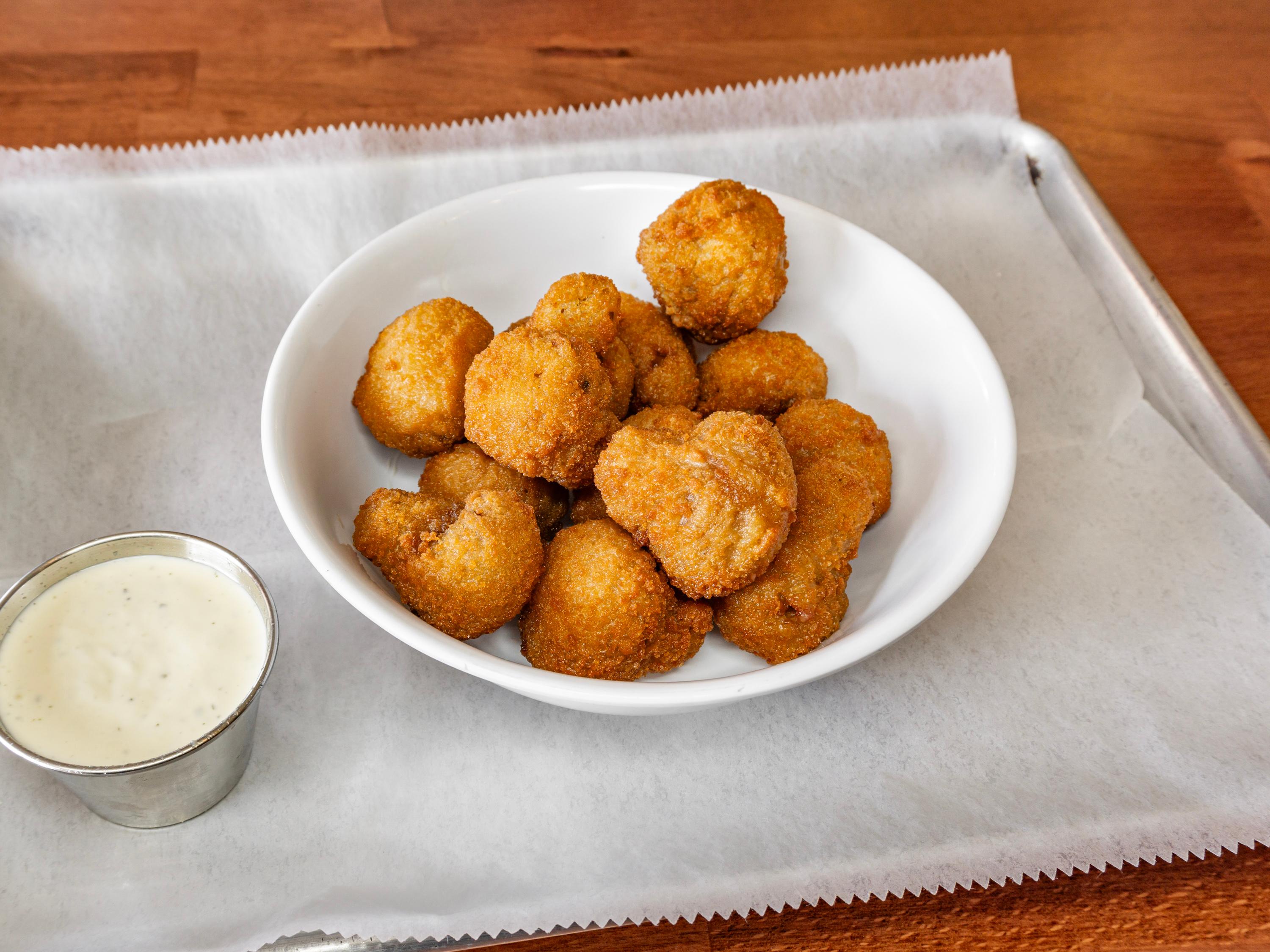 Breaded Mushrooms.