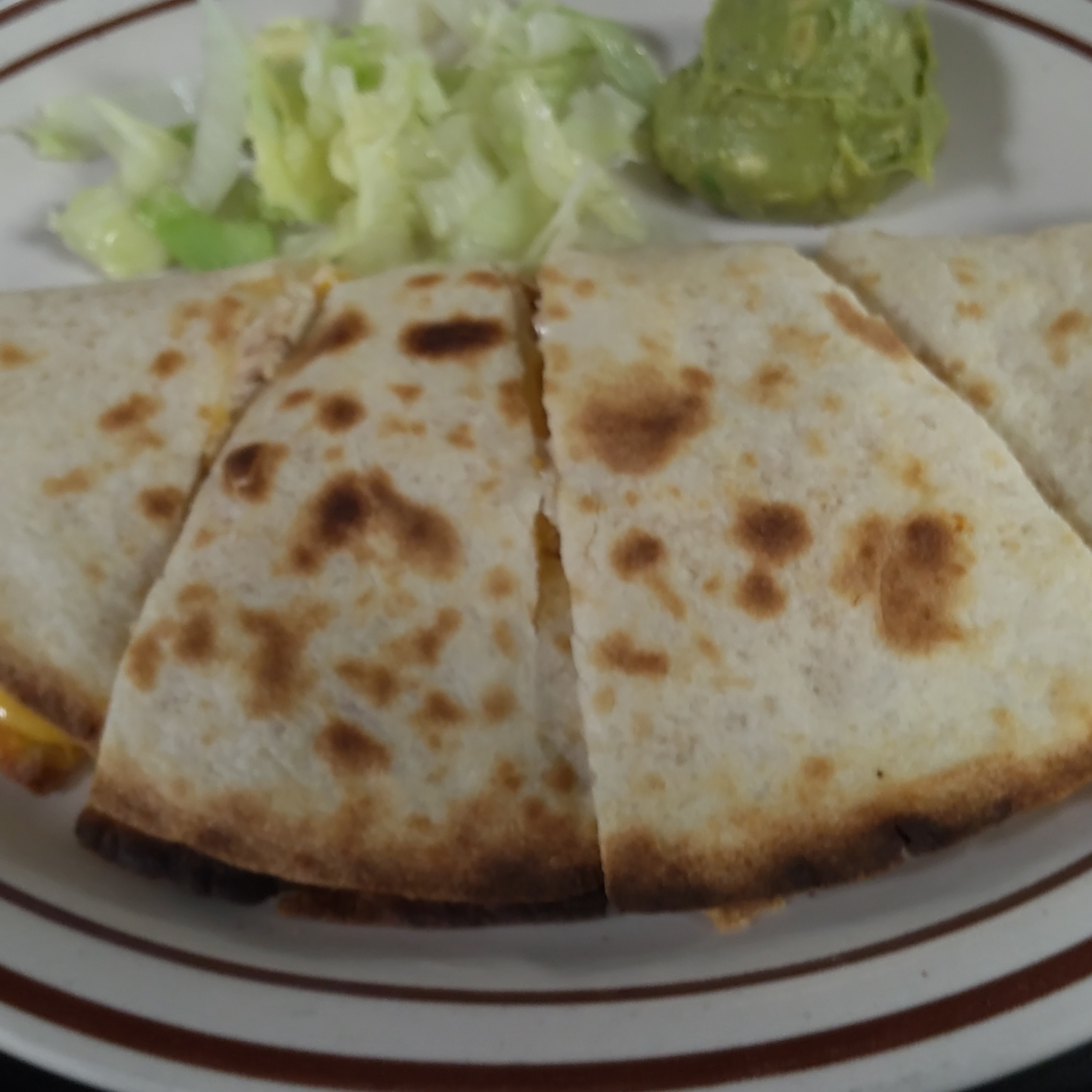 Quesadillas.