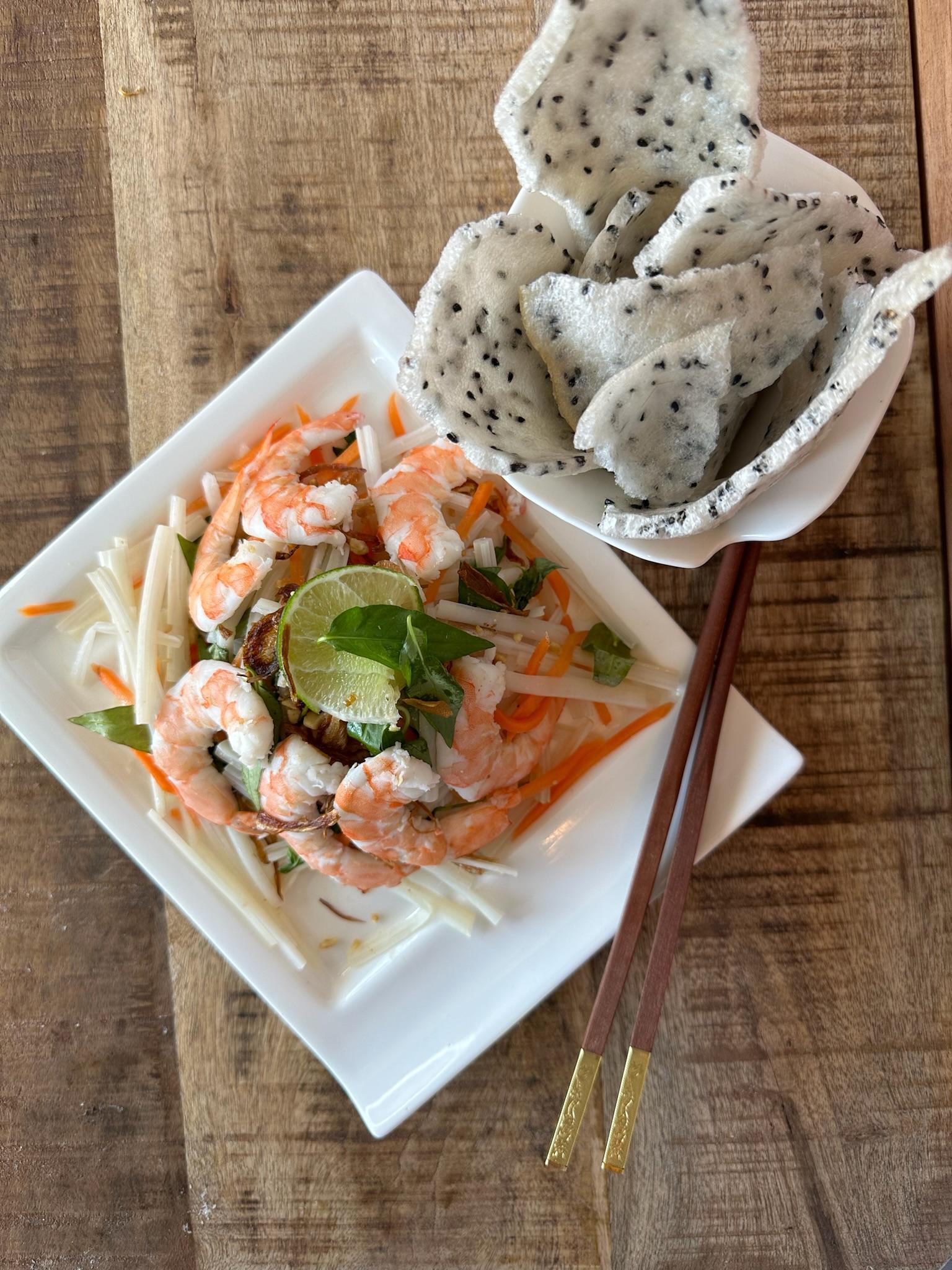 Shrimp Lotus Salad (goi ngo sen).