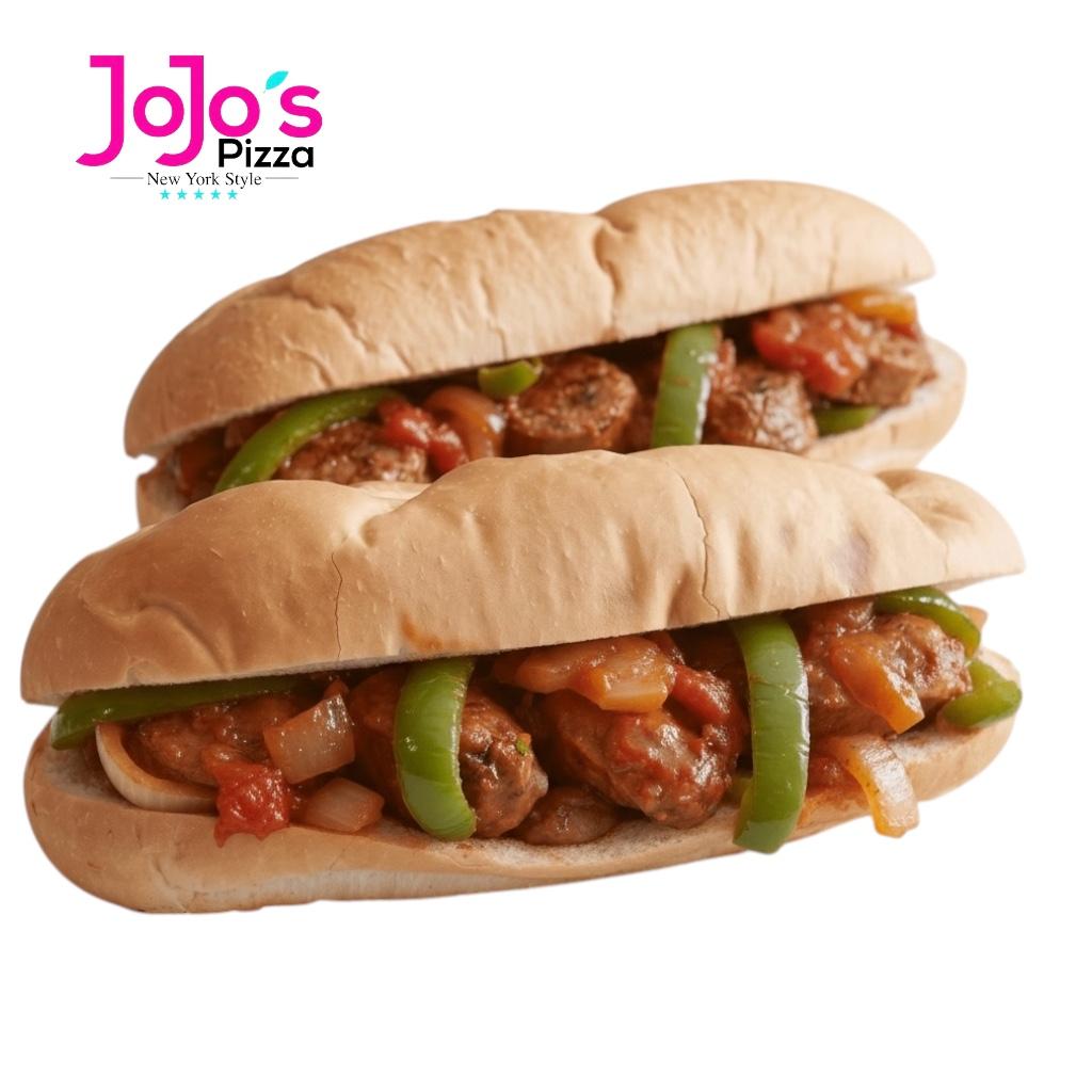 Sausage Peppers & Onions Sub.