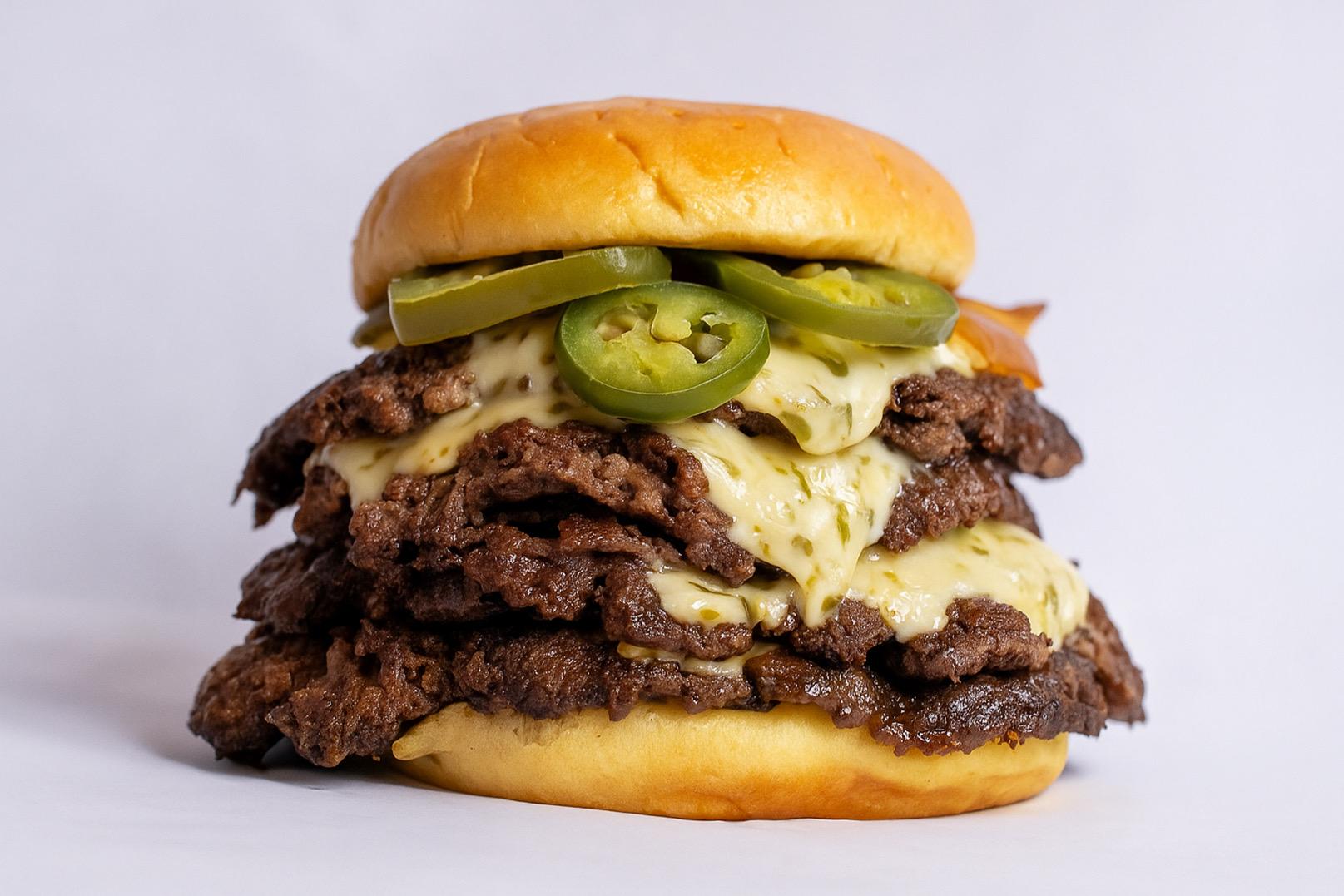 Jalapeño Jack Smash Burger.