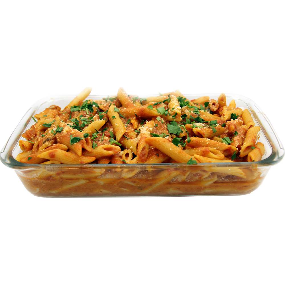 Penne Vodka Sauce Platter.