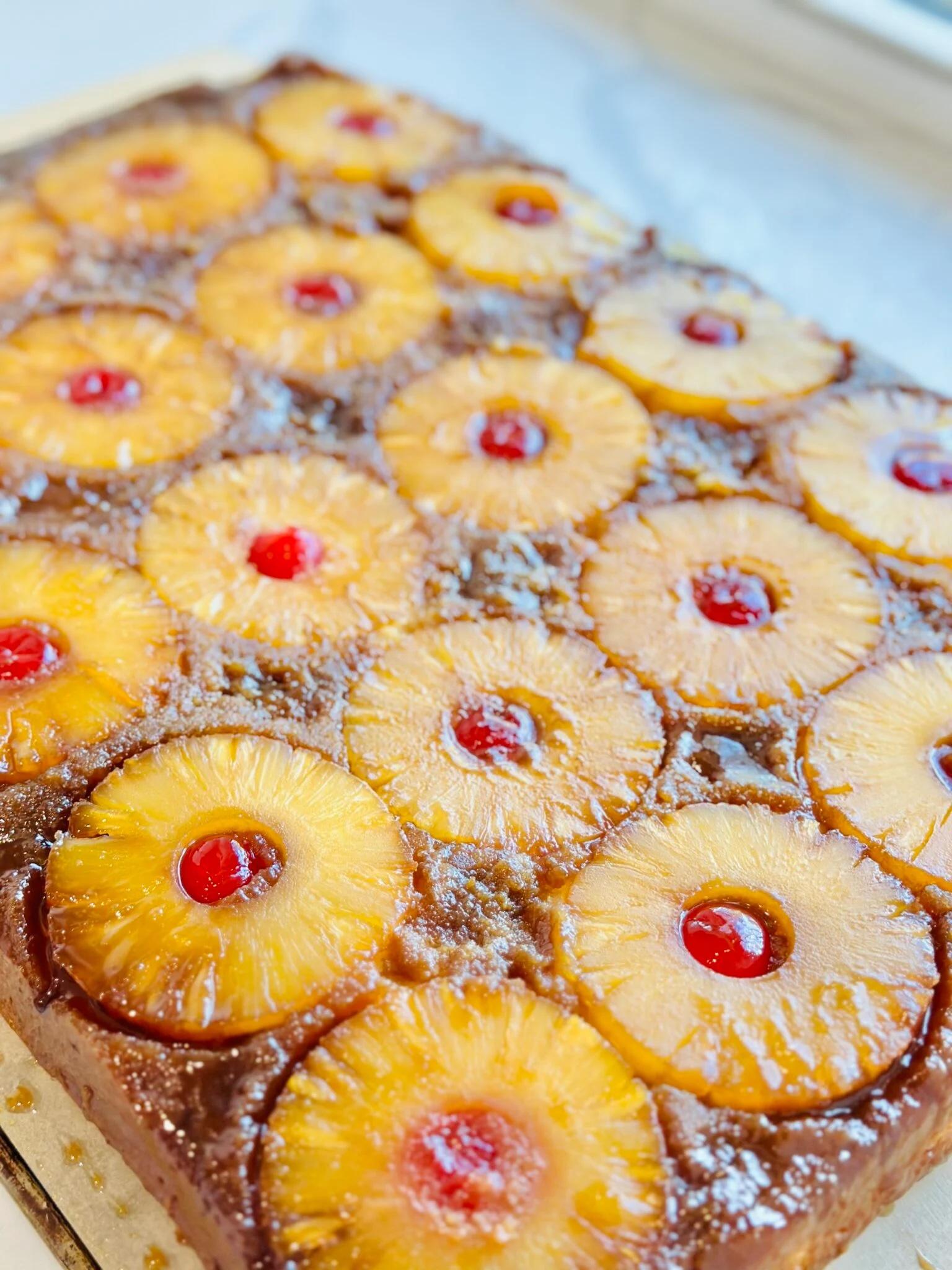 Pineapple Upside-Down Cake.