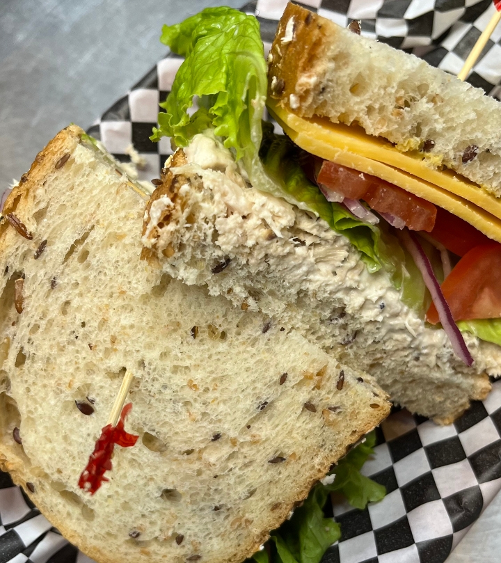 Sand Castle Sandwich.