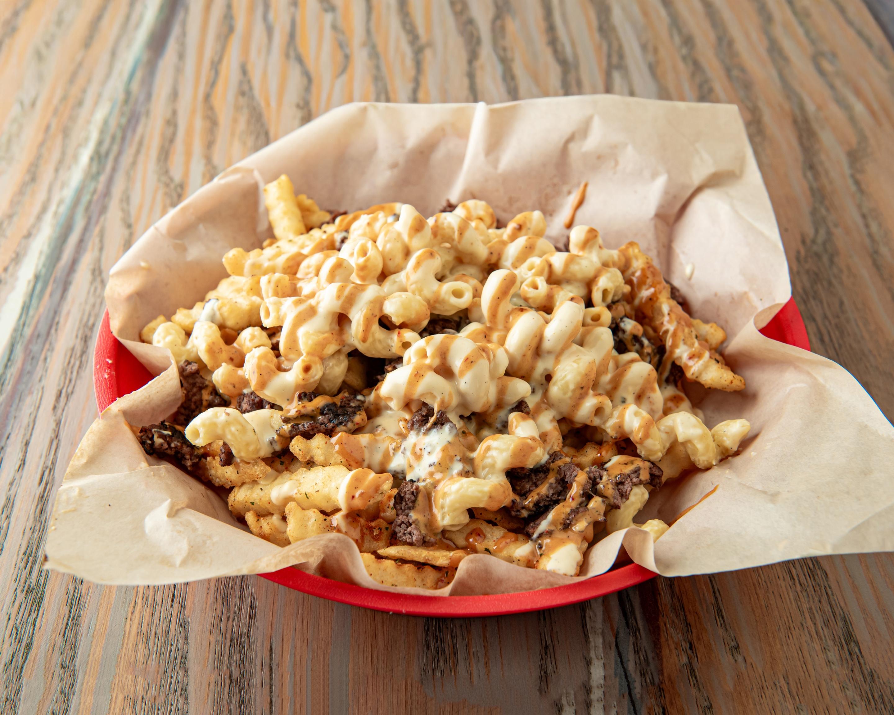 Cow Sloppy Fries.