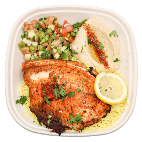 Blackened Fish Plate.