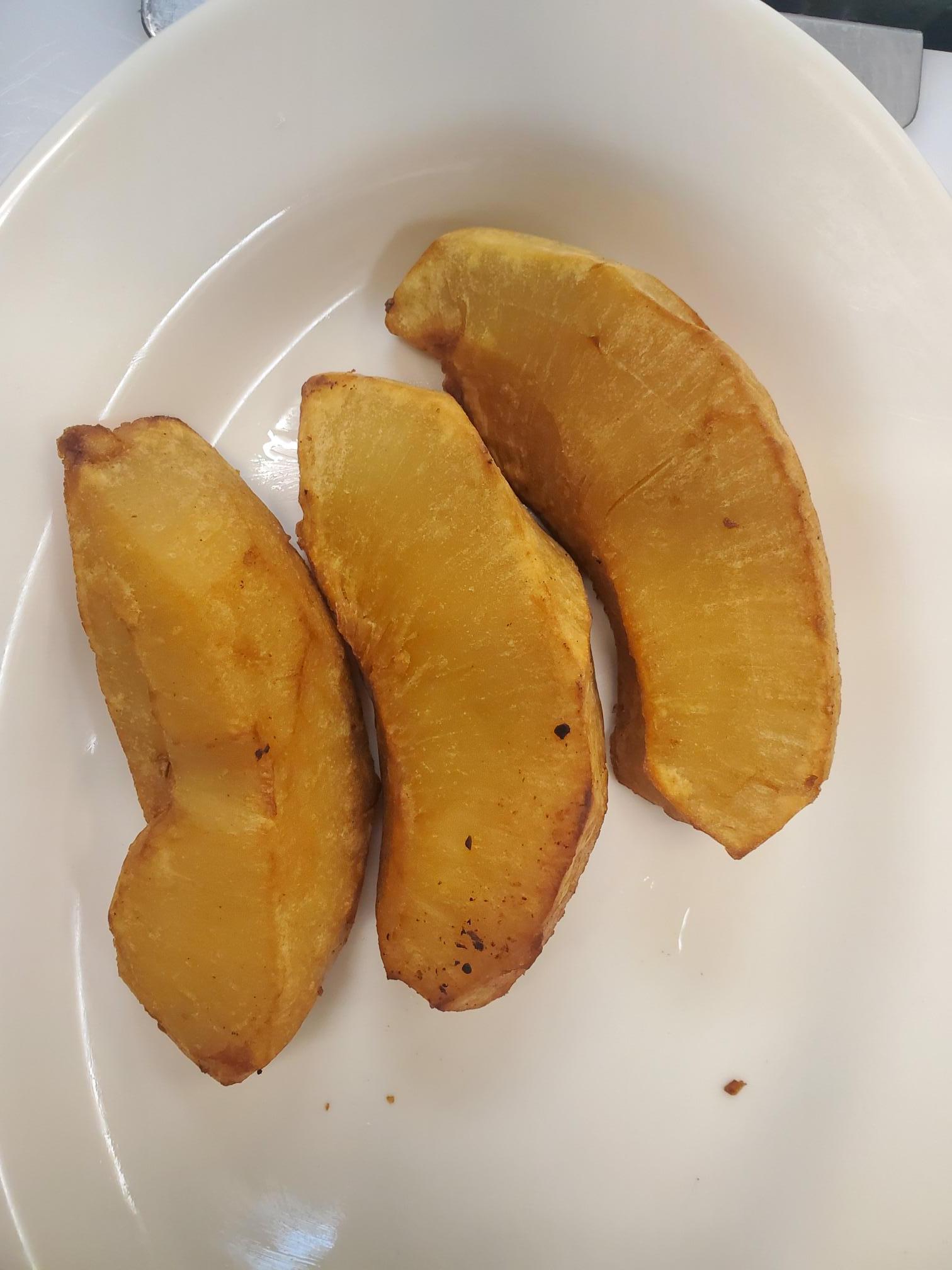 Side Order of Roasted Fried Breadfruit.