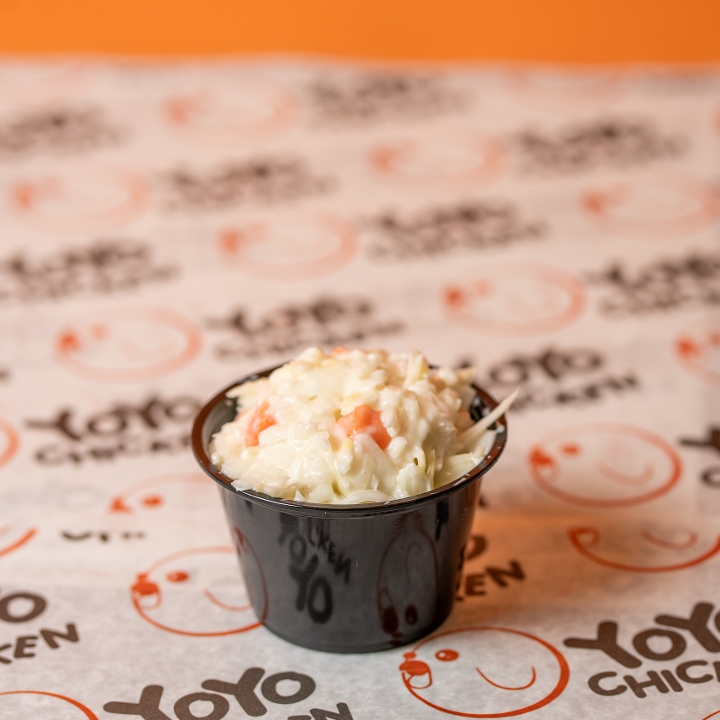 Dip of Coleslaw.