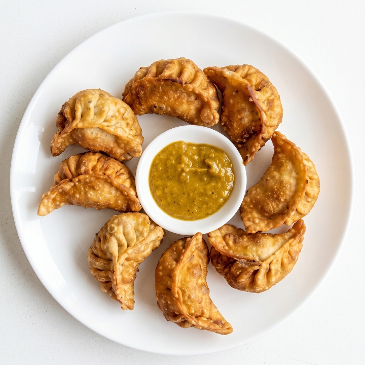Chicken Fried Momos.