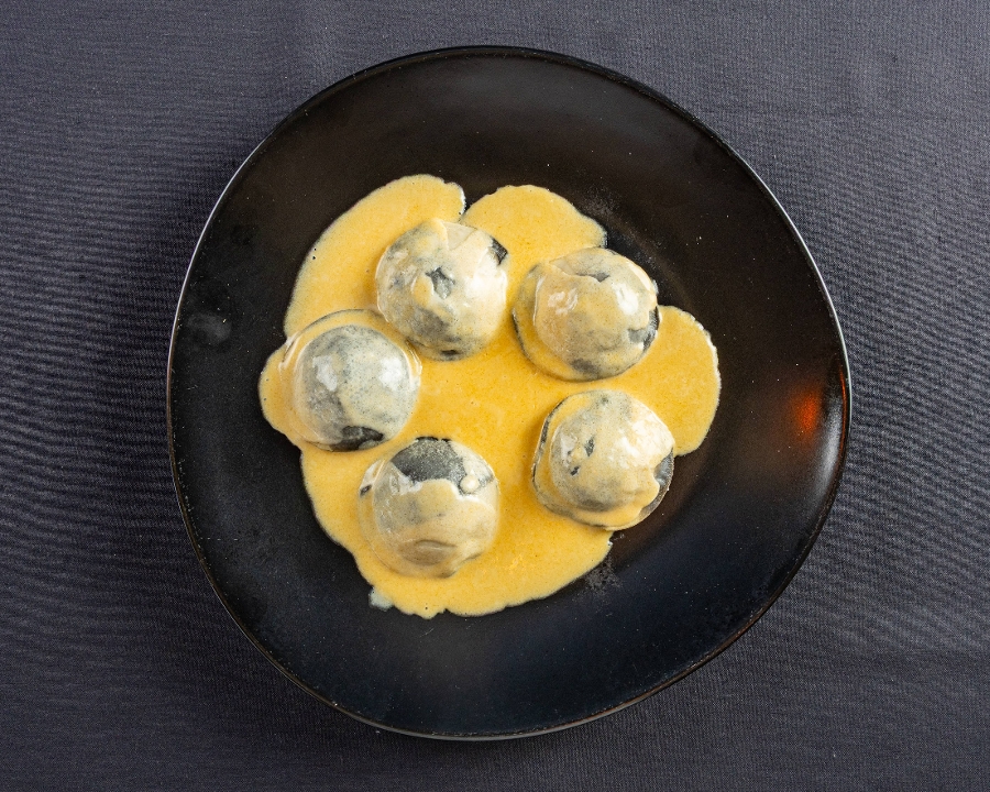 Seafood Ravioli Lunch.