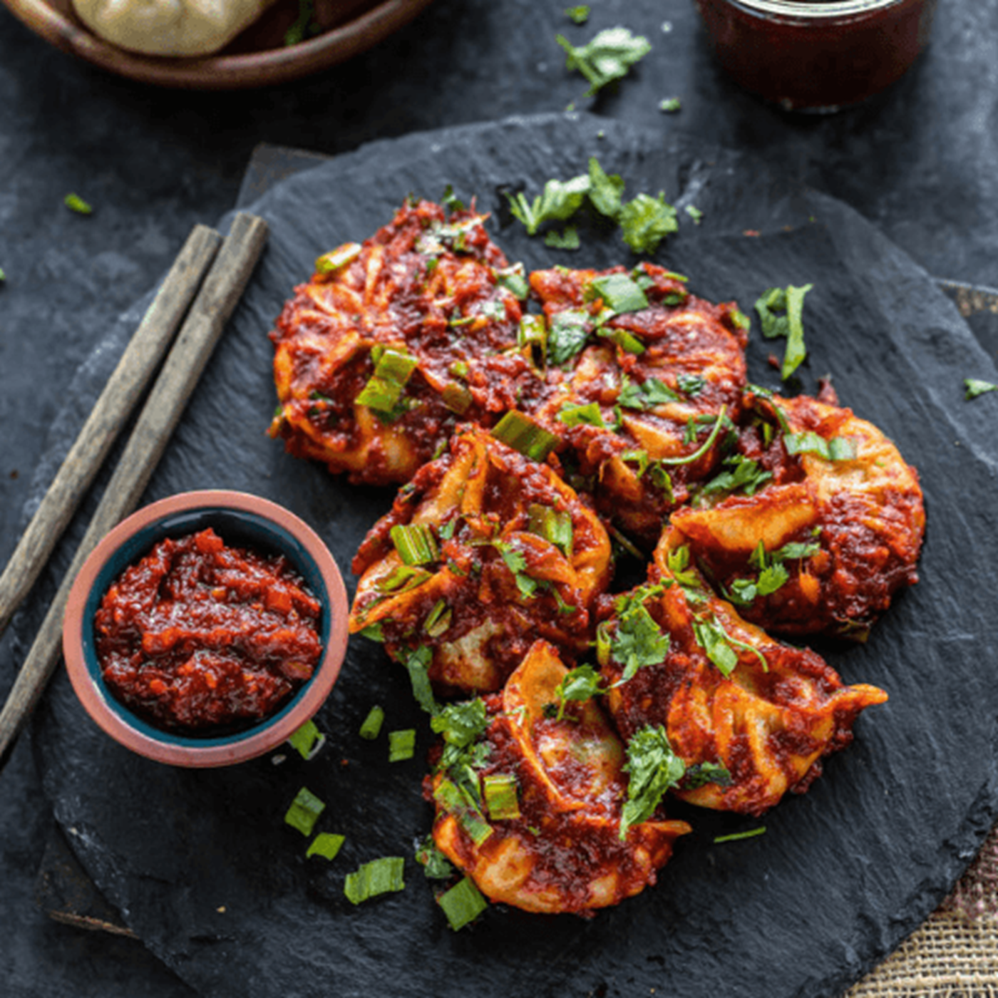 Momos Mix Vegetables and Paneer ( 7 PCS ) * NEW ITEM *.