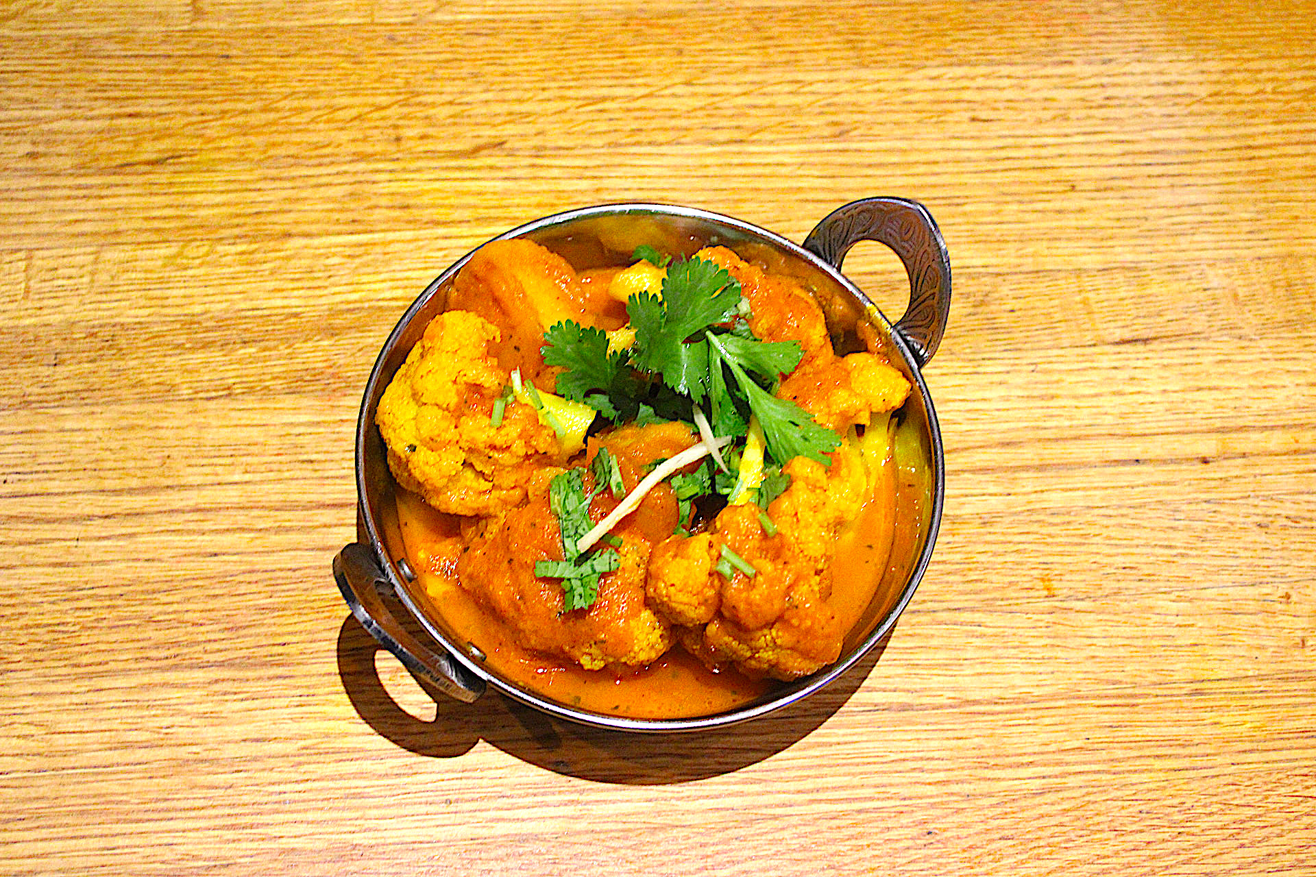 Aloo Gobi Adrak Masala.